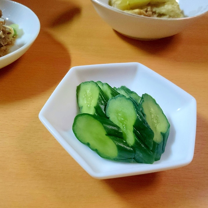 母上特製 きゅうりのからし漬け
